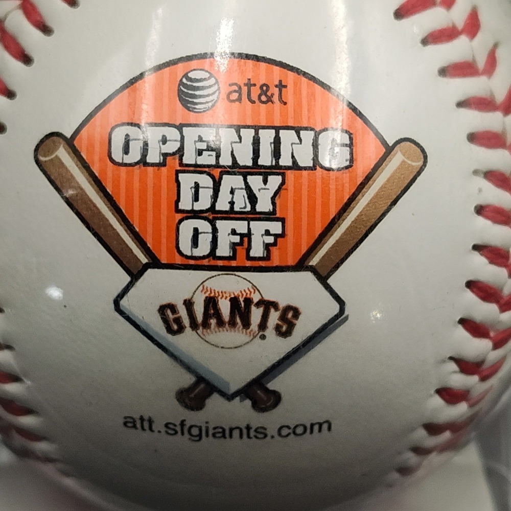 SF GIANTS Opening Day Baseball 2006 San Francisco SEE BB17.1GA989 - Picture 5 of 15